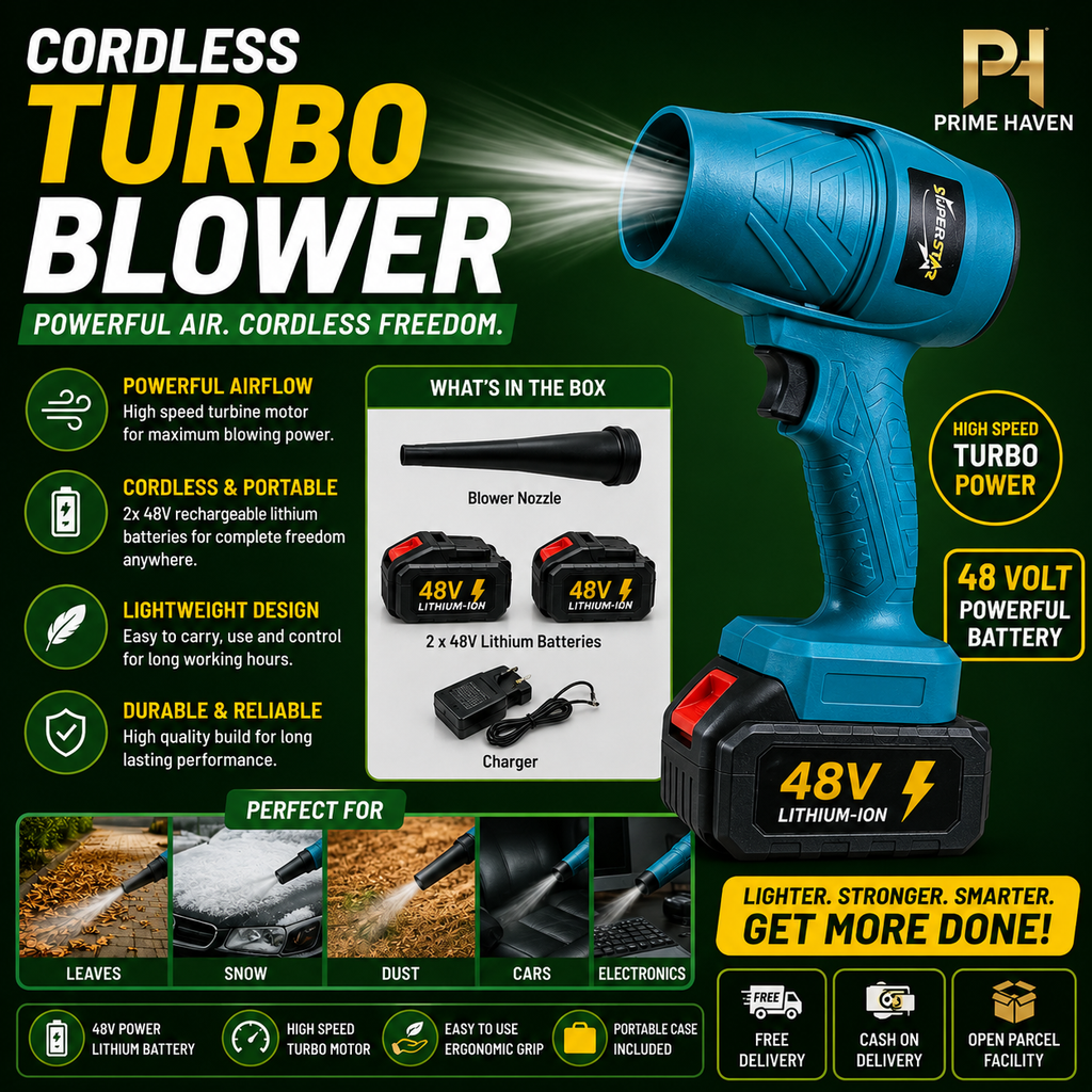 Multi-Purpose Cordless Jet Blower