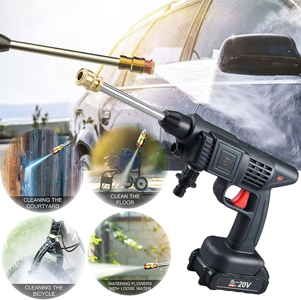 High Pressure Washer Gun | Wash Your Cars, Solar, Bikes, Plants Or Anything