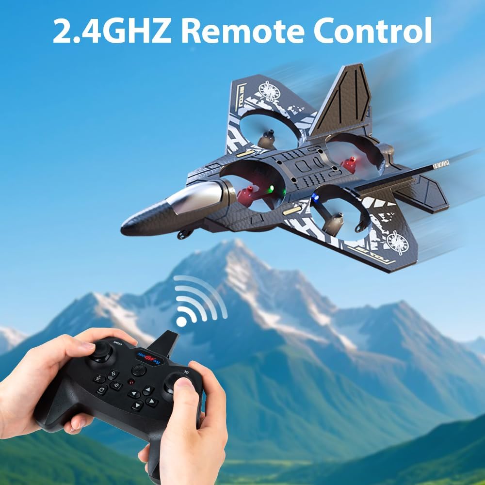 Remote Control Flying Fighter Plane Toy