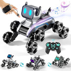 Remote & Watch Control Stunt Spray Robot Dog