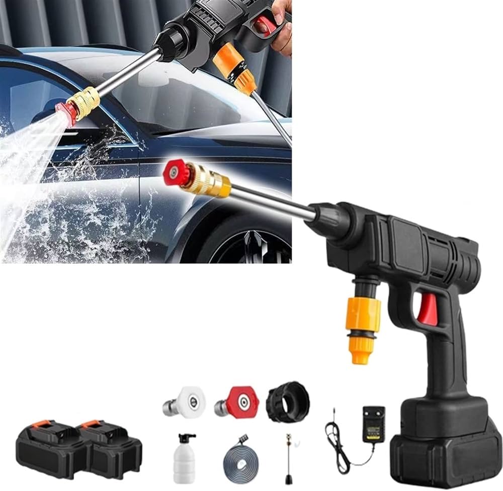 High Pressure Washer Gun | Wash Your Cars, Solar, Bikes, Plants Or Anything