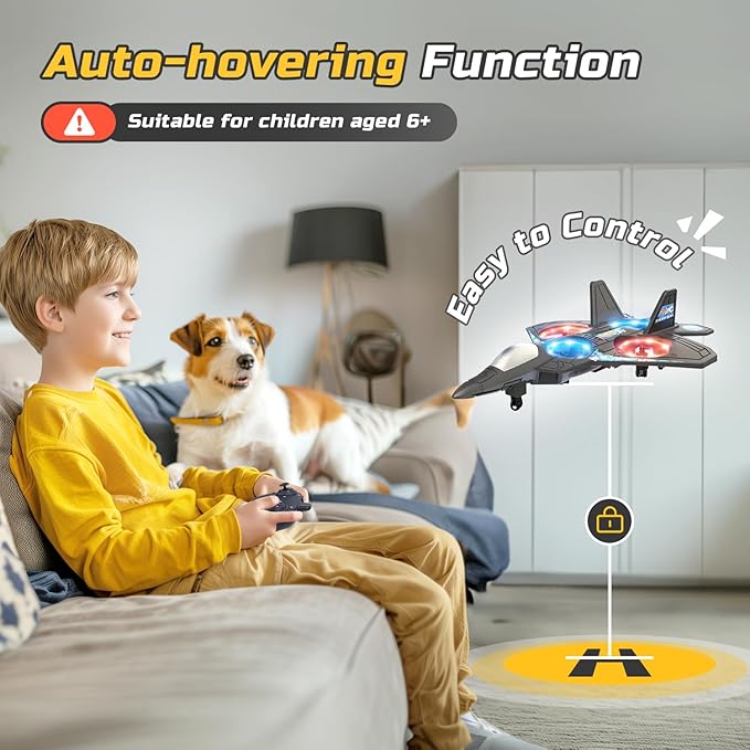 Remote Control Flying Fighter Plane Toy