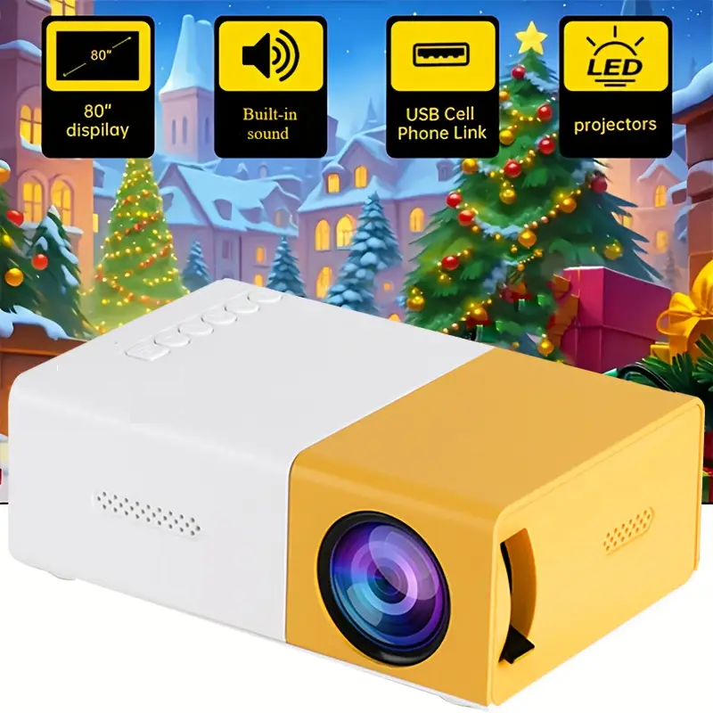 HD YG600 Mini Mobile Projector