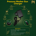 Fast Charger for Wireless Pressure Washer Gun