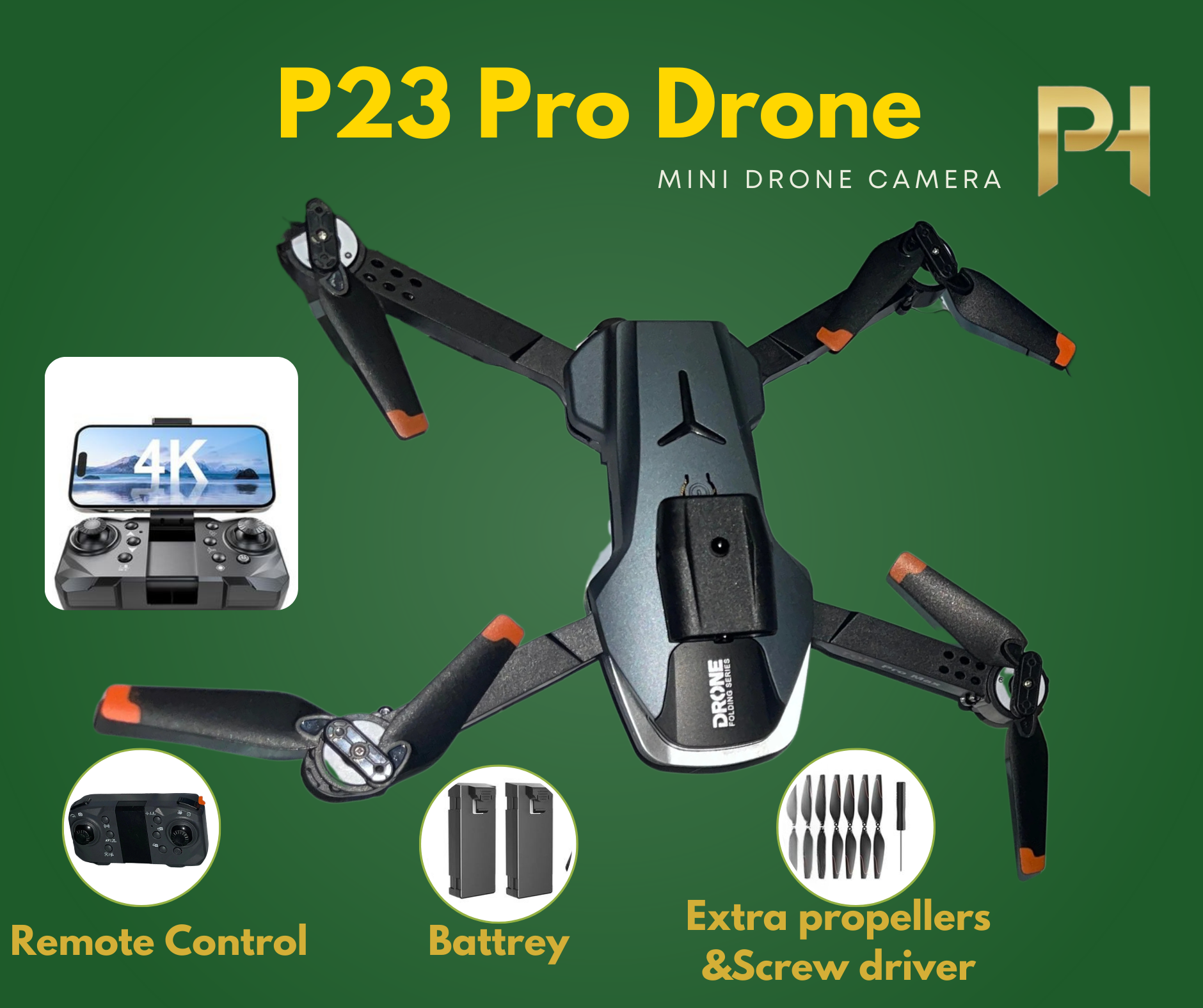 P23 Pro Mini Drone with Camera – Fun Learning Drone for Kids & New Users