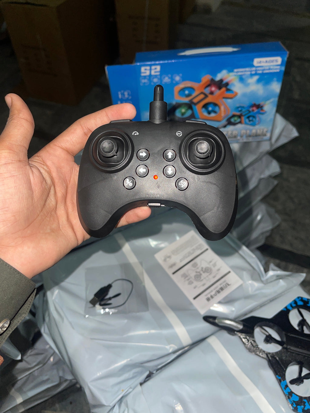 Remote Control Flying Fighter Plane Toy