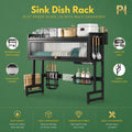Kitchen Sink Rack with Dust-Proof Cover