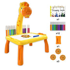 Kids Mini LED Projector Drawing Board